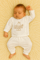 Pyjama Love Daddy velours 2 pcs Baby Boy